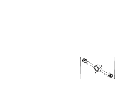 Toyota 04412-25060 Gasket Kit,  Rear Differential Carrier