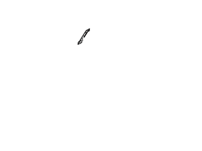 Toyota 61161-89108 Inner Hinge Pillar, Upper Passenger Side