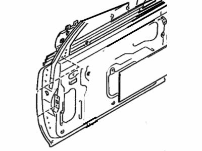 Toyota 67118-89110 Outer Panel Retainer
