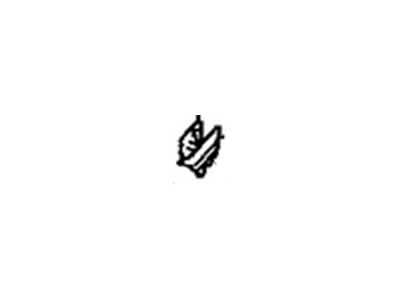 Toyota 67534-89102 Vent Frame Seal