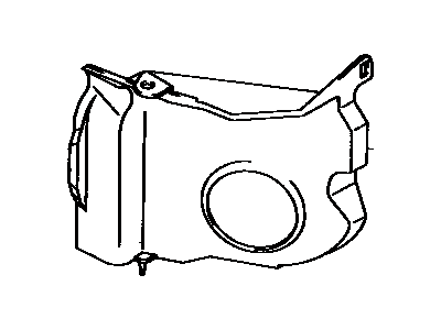 Toyota 4Runner Air Duct - 53207-35040