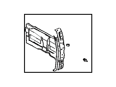 Toyota 62512-89137-03 Cab Corner