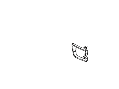 Toyota 53132-89117 Headlamp Door