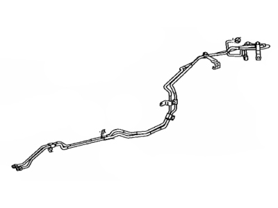 Toyota 48880-60050 Tube Assy,  Rear Stabilizer Control,  NO.1