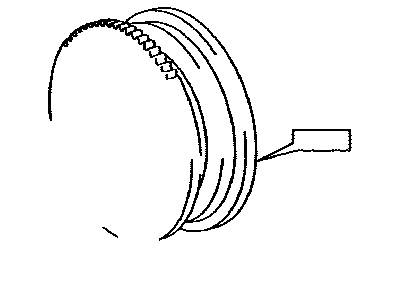 Toyota 13453-10010 Ring Gear