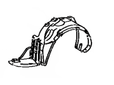 Toyota 53875-12210 Fender Liner