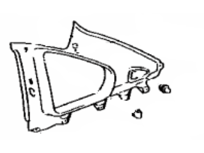 Toyota 62471-14291-C0 Garnish,  Roof Side,  Inner RH