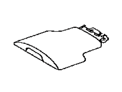 Toyota 72805-60100-C4 Door Sub-Assy,  Rear Seat Center Armrest