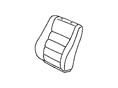 Toyota 71074-02090-B1 Seat Back Cover