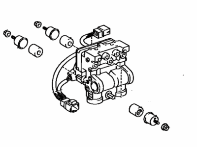 Toyota Corolla ABS Pump And Motor Assembly - 44510-12080