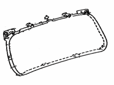 Toyota 83138-02040 Glass, Speedometer