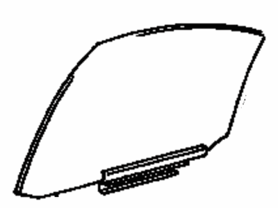 Toyota 68104-12630 Moveable Glass