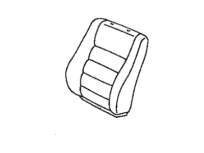 Toyota 71073-02110-B0 Seat Back Cover