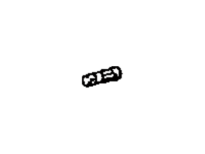 Toyota 58198-02010 Clip,  Footrest