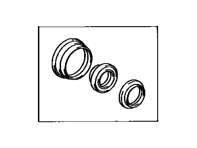Toyota 04422-12050 Seal Kit,  Front Axle Oil,  RH