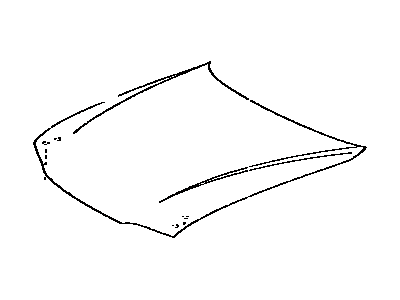 Toyota Corolla Hood - 53301-02040