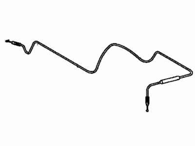 Toyota 64607-02021 Release Cable