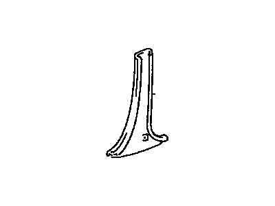 Toyota 62414-02010-B0 Center Pillar Trim
