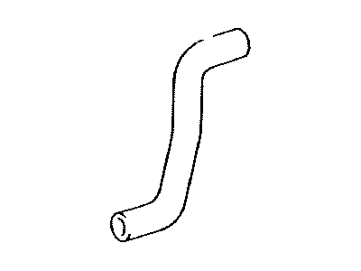 Toyota Corolla Radiator Hose - 16572-02020