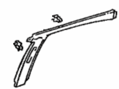 Toyota 62468-02010-B0 Center Pillar Trim
