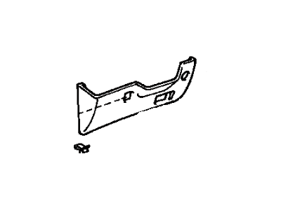 Toyota 55045-02012-B0 Finish Panel