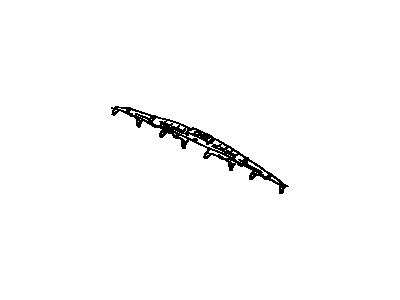 85212-02010 Toyota Blade Assembly, Windshield Wiper, Passenger Side Illustration 1 of 1