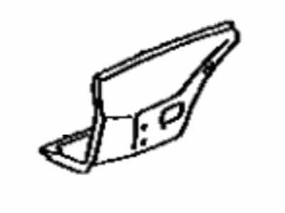 Toyota 53712-02010 Apron, Front Fender, Front Driver Side