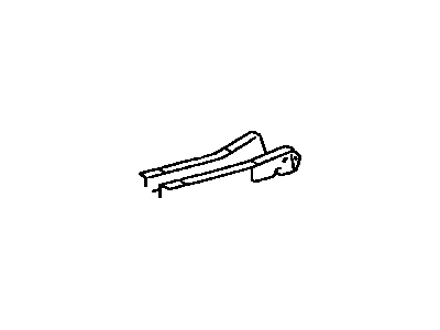 Toyota 57615-12110 Member, Rear Floor Side, Rear Passenger Side