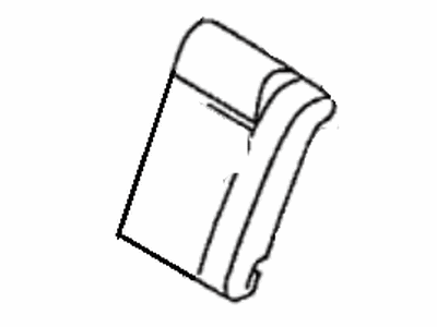 Toyota 71507-02020 Seat Back Pad
