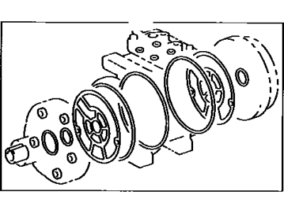 Toyota 88335-2B030 Overhaul Gasket Set