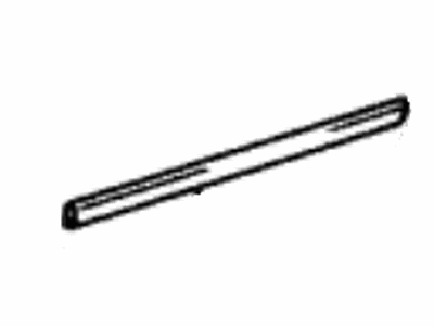 1994 Toyota Corolla Door Moldings - 75742-02912