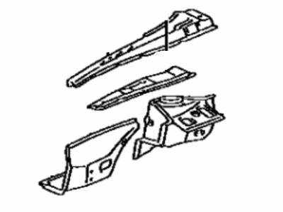 Toyota 53702-02012 Apron Assembly