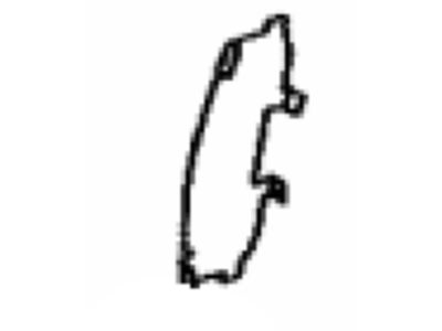 Toyota SU003-06293 Shim,  Anti-Squeal,  NO.3(For Front Disc Brake)