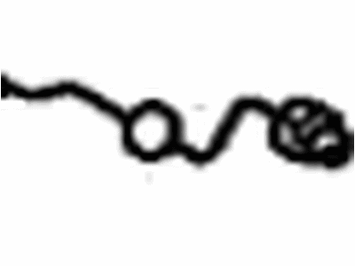 Toyota 47326-04070 Tube,  Rear Brake,  NO.6