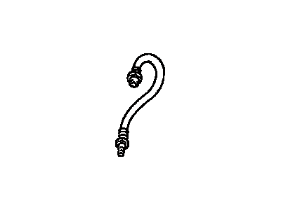 Toyota 90947-02812 Hose,  Flexible(For Rear Brake Tube)