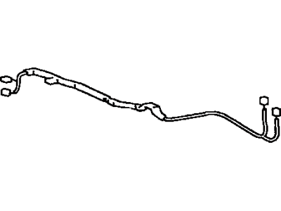 Toyota 82163-04020 Wire,  Floor NO.3 RH