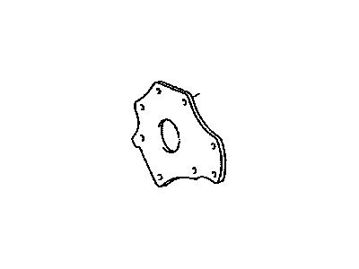 Toyota 15115-62040 Cover,  Oil Pump