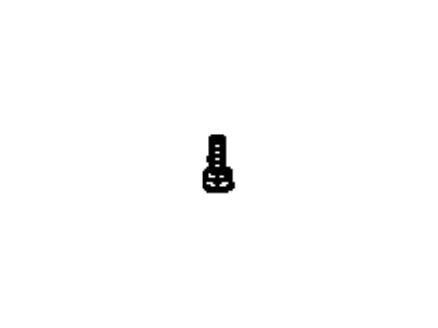 Toyota 91642-81265 Bolt, With Washer