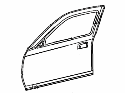 Toyota 67111-04050 Panel,  Front Door,  Outer RH