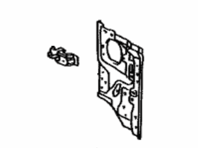 Toyota 53211-04903 Support,  Radiator,  RH