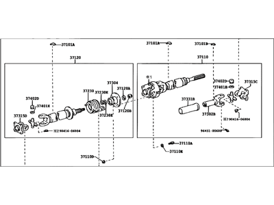 Toyota 37100-35820 Drive Shaft