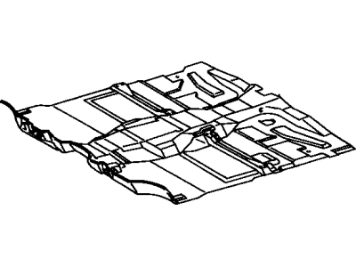 Toyota 58510-04630-E0 Carpet Assy,  Floor,  Front