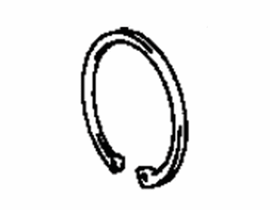 Toyota 90521-66006 Ring,  Hole Snap (For ATM Extension Housing)