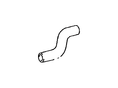 Toyota 16572-0C010 Hose,  Radiator,  NO.2