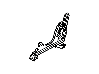 Toyota 72021-04080 Adjuster Sub-Assy,  Front Seat,  Inner RH