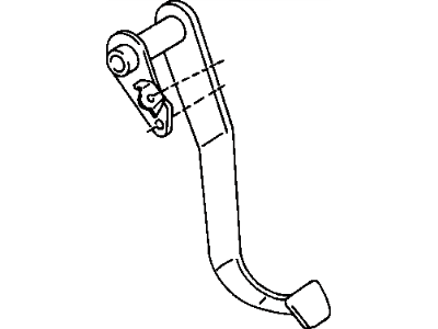 Toyota 47101-35390 Pedal Sub-Assembly, Brake