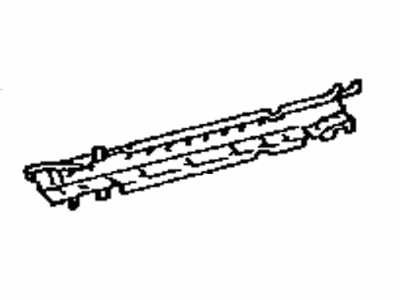 Toyota 61413-04011 Reinforcement,  Rocker Panel,  NO.2 RH
