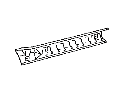 Toyota 57412-35021 Member,  Floor Side,  Inner LH