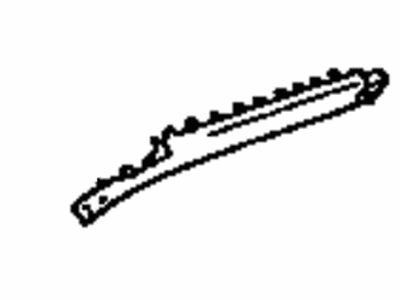 Toyota 66413-04010 Spacer,  Side Rail,  Front RH