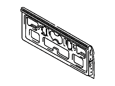 Toyota 65700-YY010 Gate Assy,  Rear Body Tail